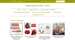 Desktop Screenshot of plasticglassandwax.com